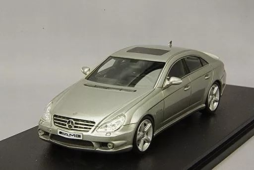 【中古】ミニカー 1/43 メルセデス・ベンツ AMG CLS63 W219(シルバー) [GLM204701]