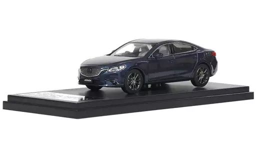 【中古】ミニカー 1/43 MAZDA ATENZA SEDAN 2016(ディープクリスタルブルーマイカ) [HS137DB]