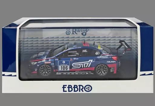 【中古】ミニカー 1/43 SUBARU WRX STI Nurburgring 24-hour Race 2016 #106 [45451]