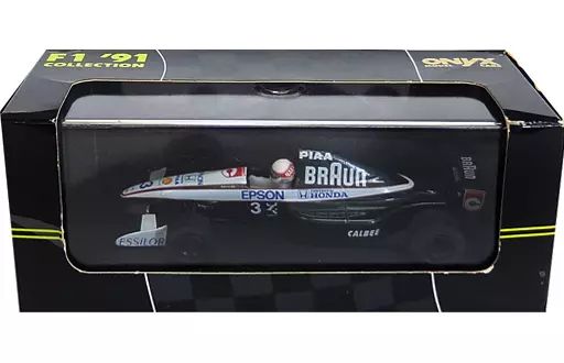 【中古】ミニカー 1/43 TYRRELL HONDA BRAUN #3(グレー×ホワイト) 「F1 ’91 COLLECTION」 [125]