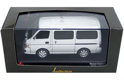 【中古】ミニカー 1/43 Nissan Caravan(ブリリアントシルバー) [JCP80001SL]