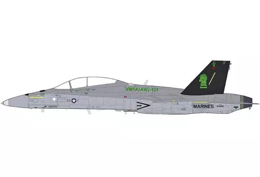 【中古】ミニカー 1/72 F/A-18D ホーネット `VMFA-121 グリーンナイツ` [HA3552]