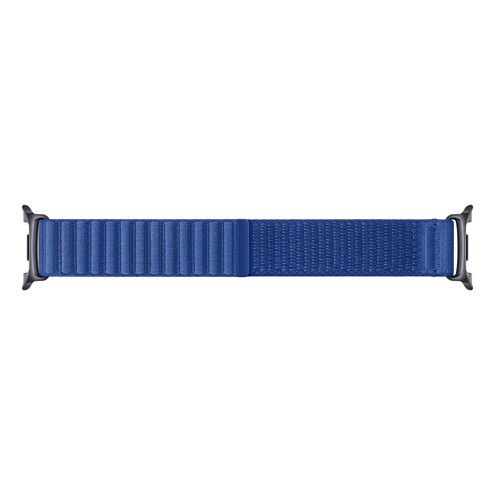 新品 Samsung Galaxy Watch8 Fabric Band (M/L)|ブルー|Samsung純正 国内正規品|Galaxy Watch8のみ対応|ET-SVL33LNEGJP