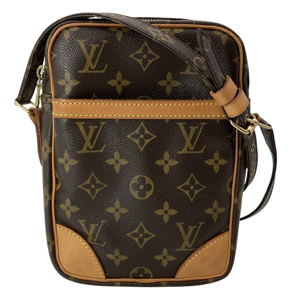 ルイヴィトン LOUIS VUITTON モノグラム ダヌーブ ショルダーバッグ モノグラム キャンバス M45266 ブラウン【中古】