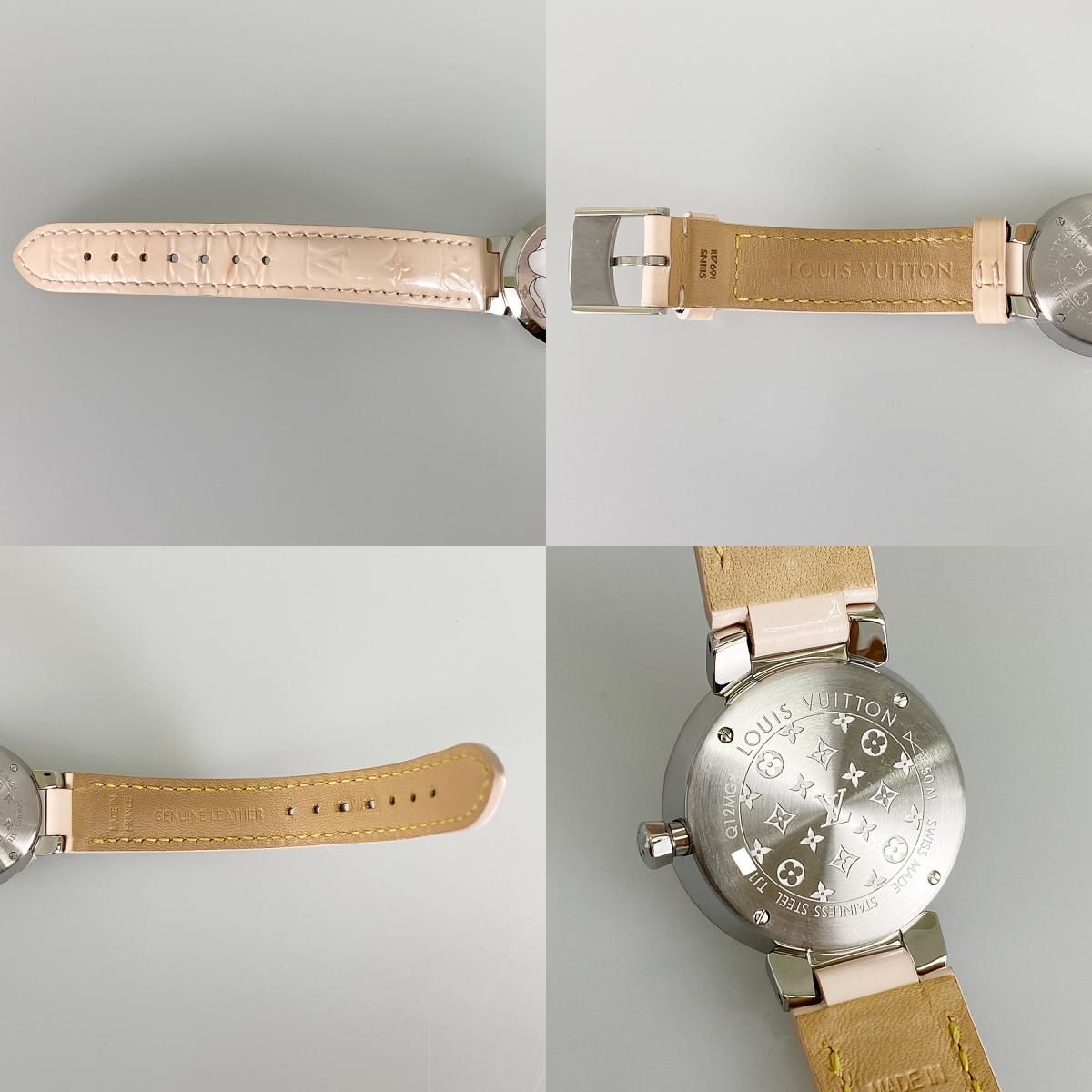ルイ・ヴィトン LOUIS VUITTON モノグラム ヴェルニ タンブール Q12MG 