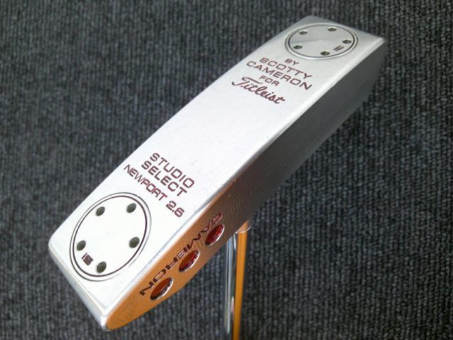 中古 パター タイトリスト スタジオセレクトニューポート2.6/オリジナルスチール[34]//4[9566]■松山店