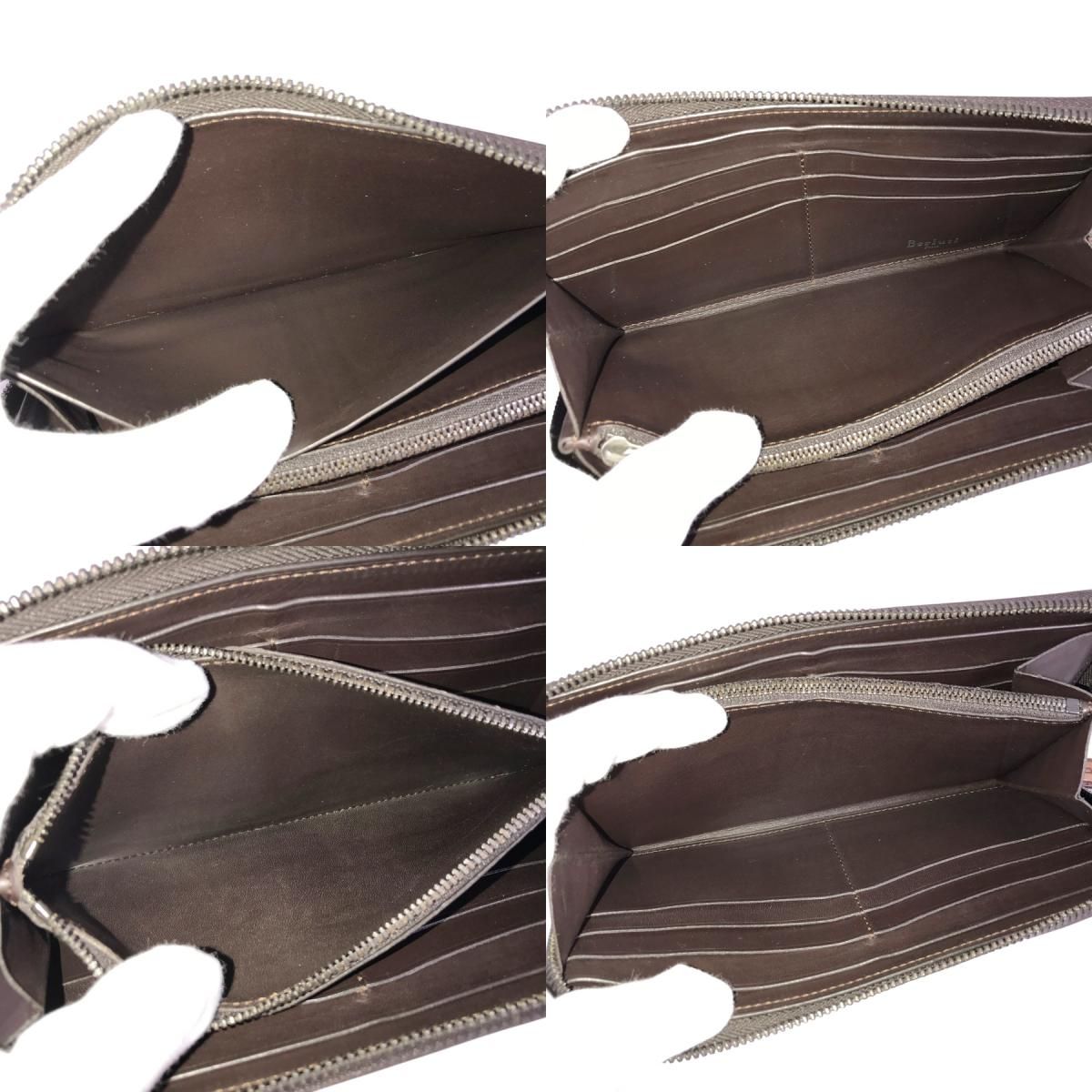 問屋さん⭐ベルルッティ レザー カリグラフィ ラウンドファスナー 長財布 ベルルッティ Berluti カリグラフィ E0157 レザー 長財布 ラウンド