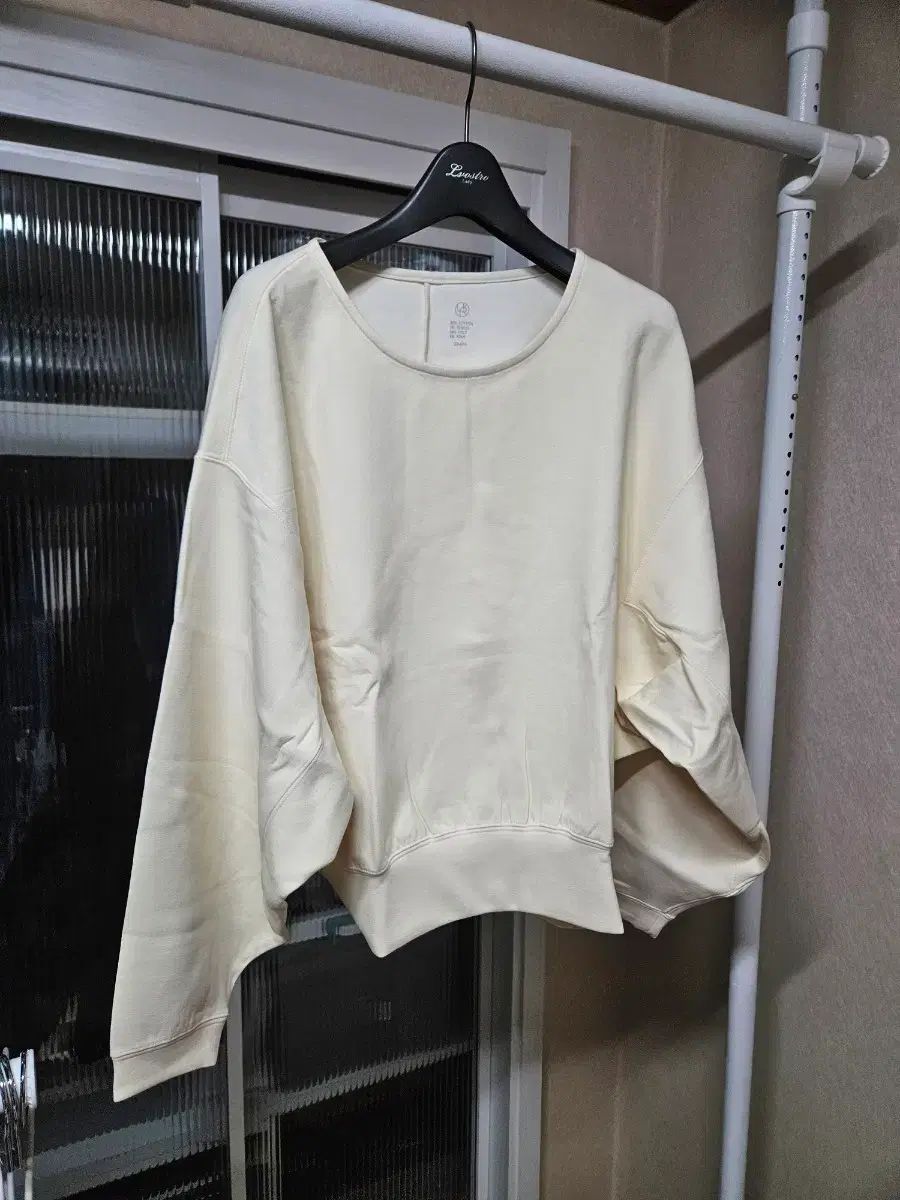 ユーメル UMER アイボリー ルーズフィット スウェット Tシャツ