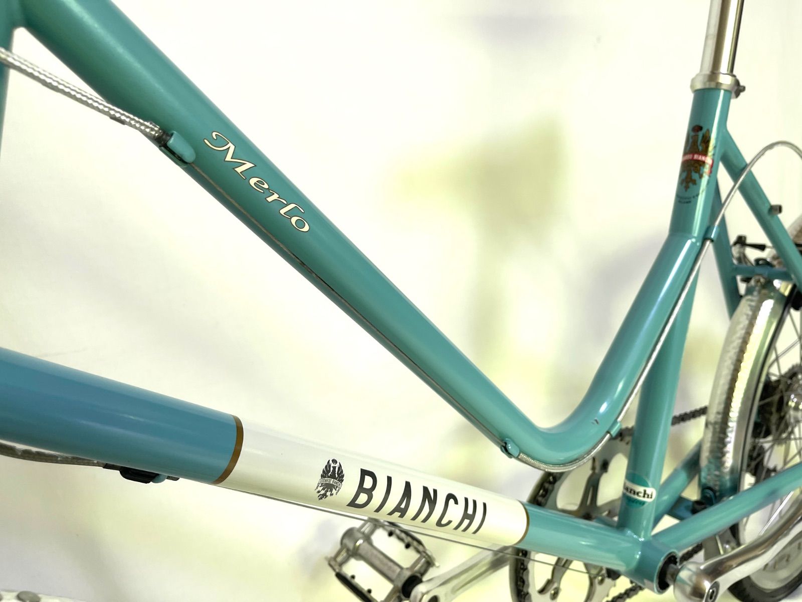 0332【即乘】送料無料 ビアンキ BIANCHI ミニベロ MerCo小径車 クロス