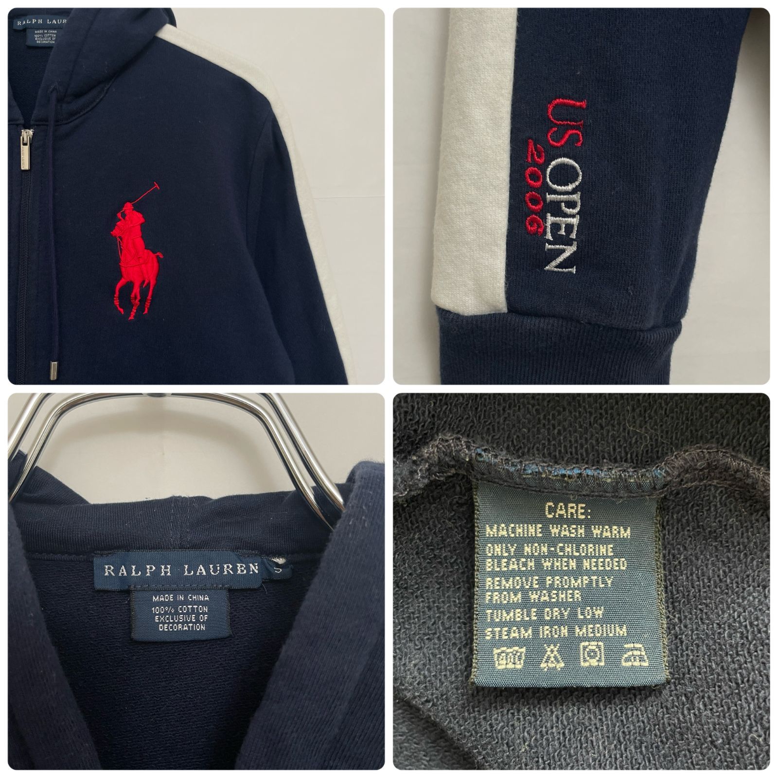 R2694/ RALPH LAUREN ラルフローレン ビッグポニー ジップアップ