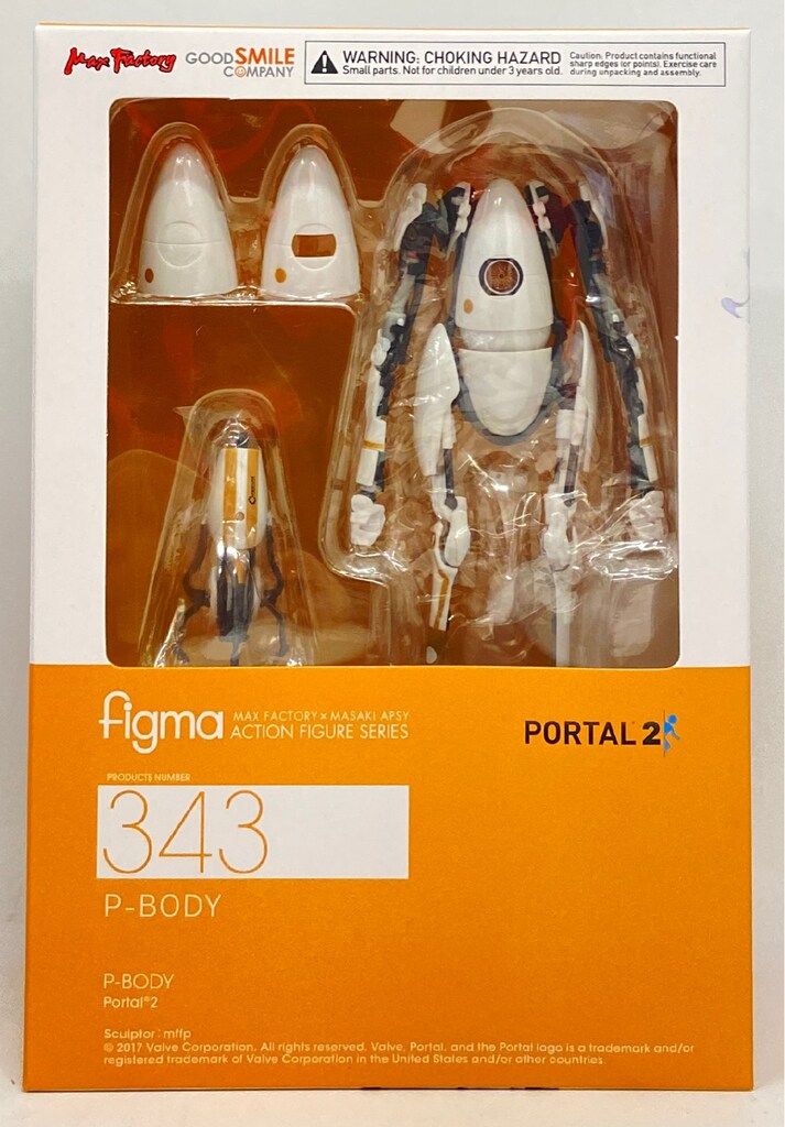 GOOD SMILE COMPANY figma Portal2 P-Body 343