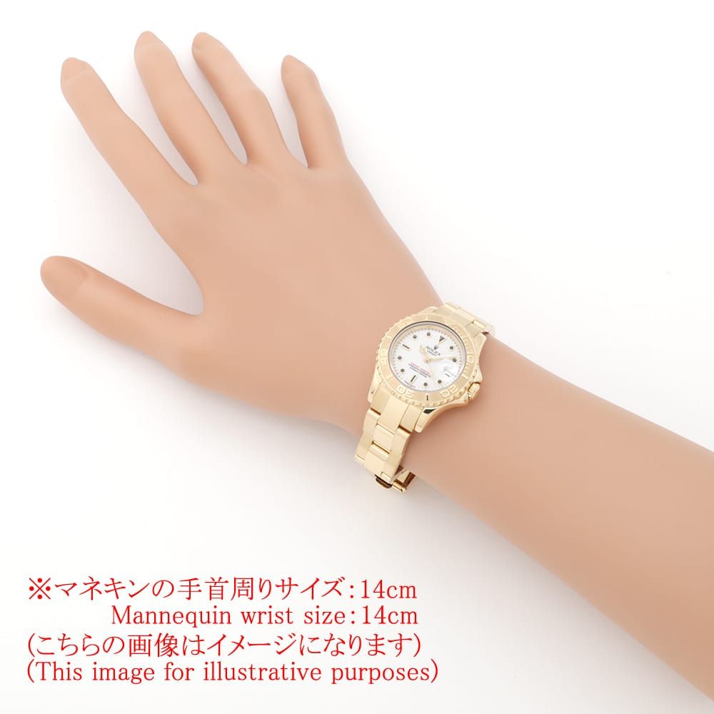 ロレックス ヨットマスター 169628 ホワイト P番 中古 レディース