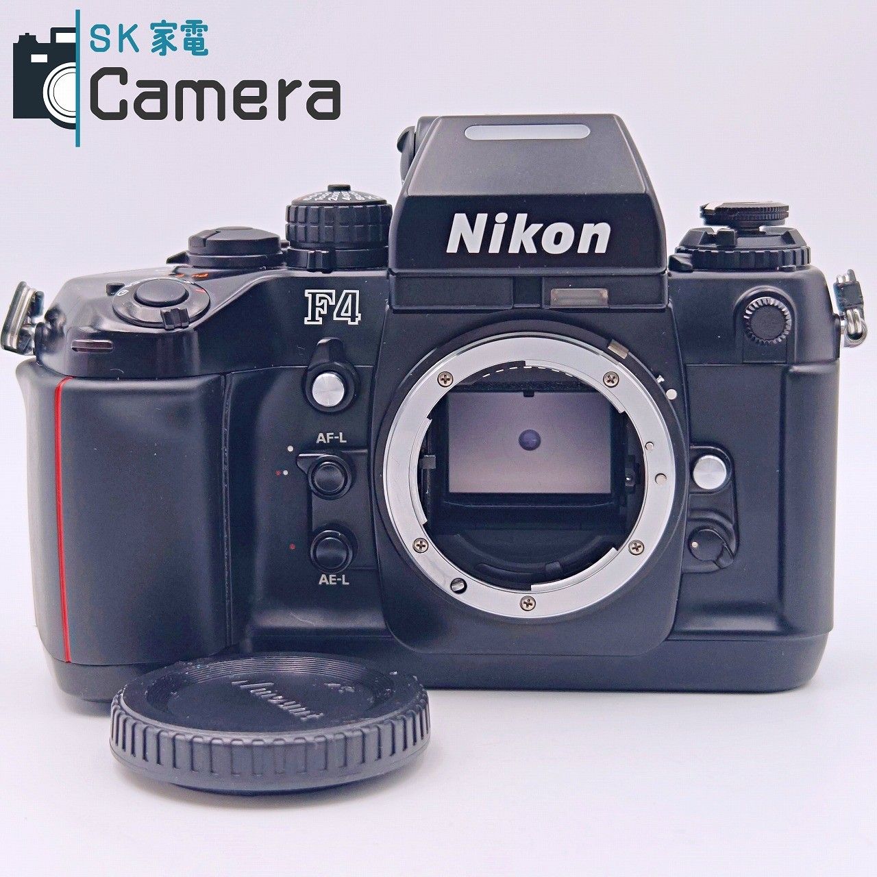 【中古】NIKON F4 ボディ テスト用フィルムにて確認済 ニコン