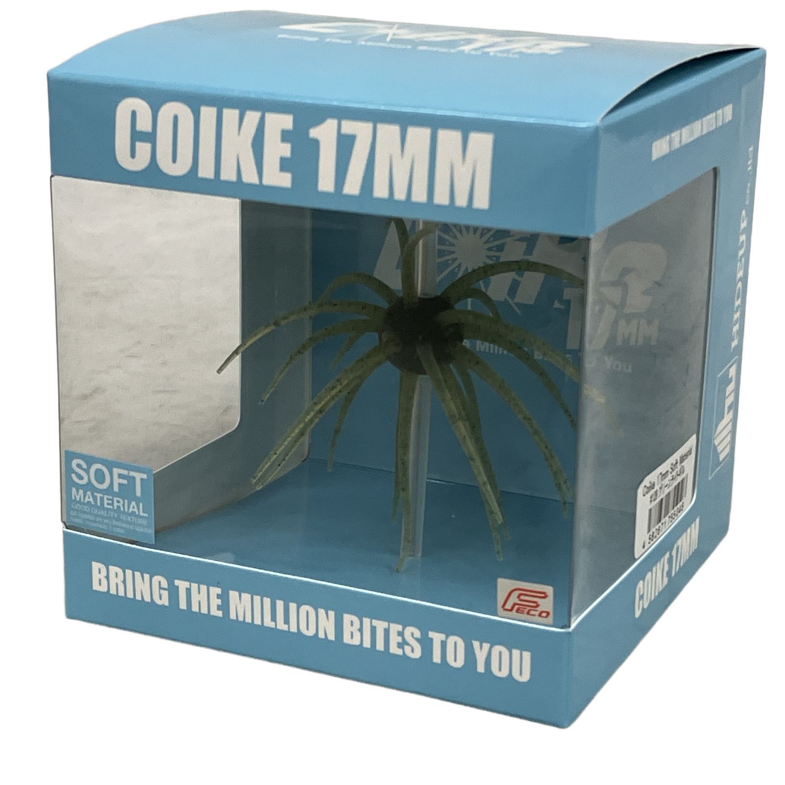 HIDEUP COIKE 17mm ソフトマテリアル ハイドアップ コイケ グリーンライトギル 128 ルアー 釣具 未使用 M11174161