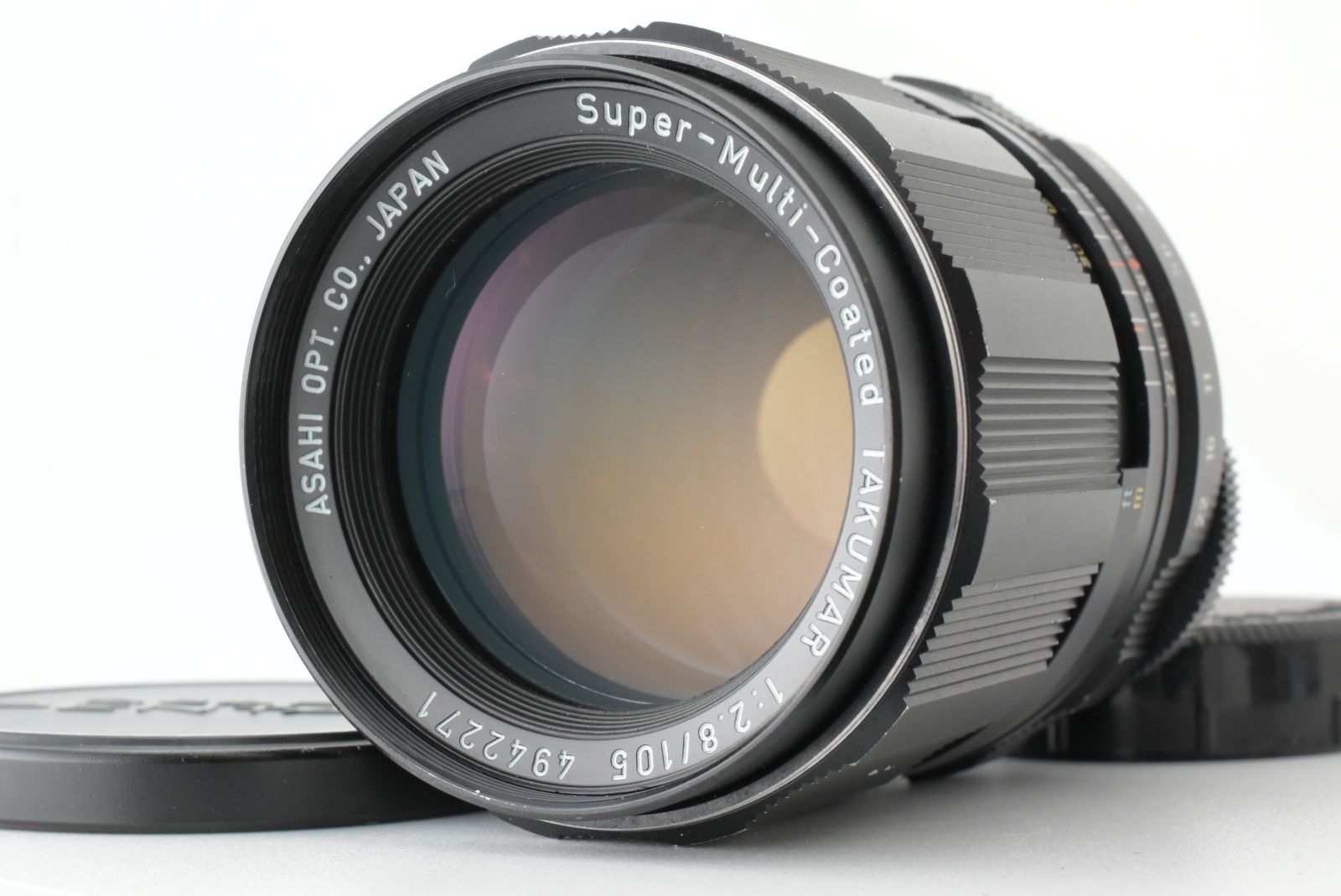【美品】Pentax 105mm f/2.8 SMC Takumar M42 Mount ペンタックス MFレンズ EF-TN-JP2202