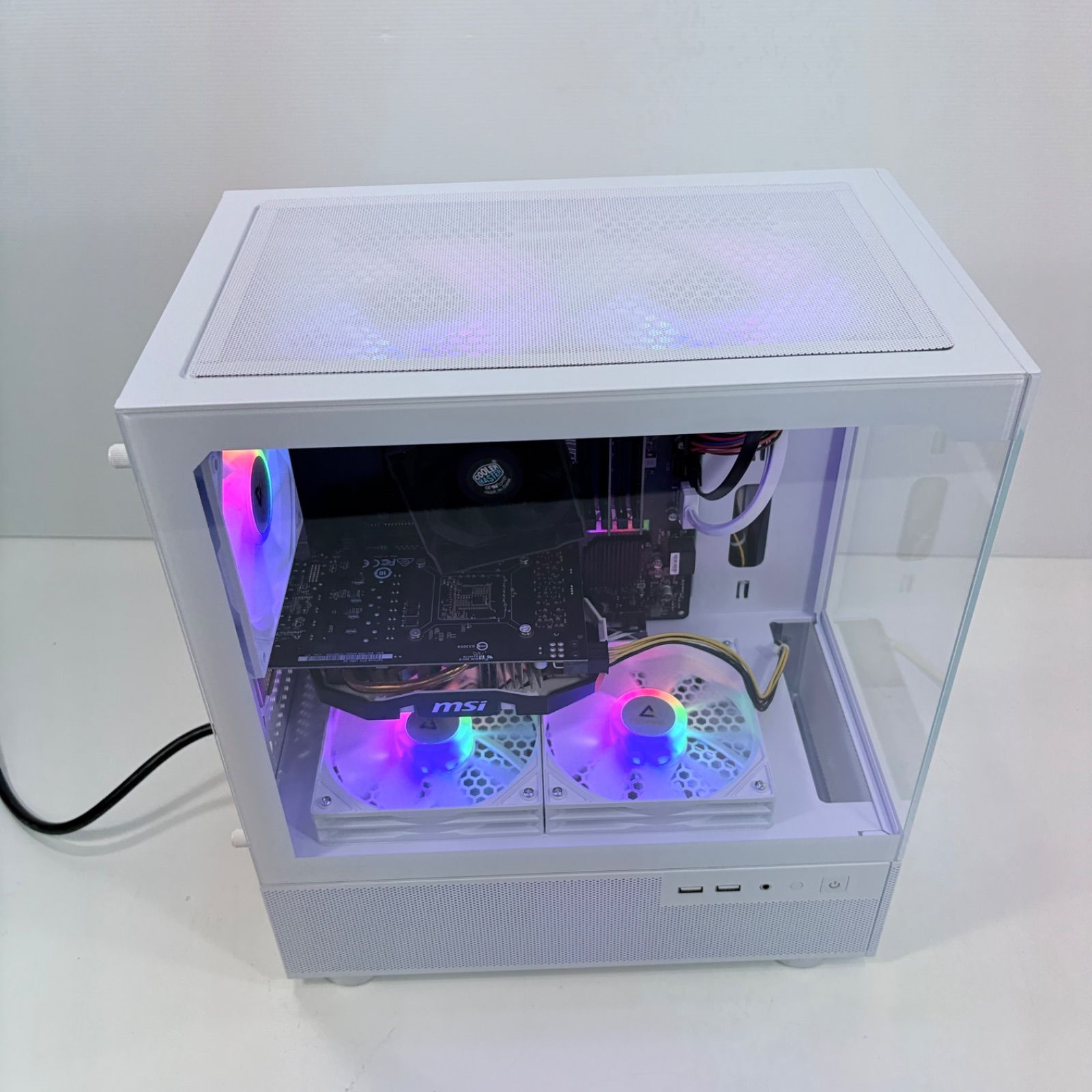 動作保証】 ゲーミングPC i5 9400F GTX1060 SSD500GB 新品ピラーレス