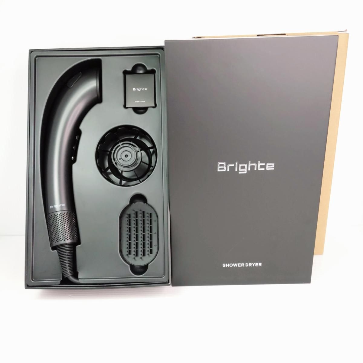 Brightte ブラック ヘアドライヤー Brightte ブラック ヘアドライヤー買って下さい 美容家電 Brighte