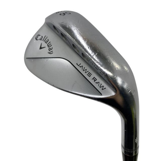 【中古】 キャロウェイ JAWS RAW クロムメッキ 56°/12°W ウェッジ WG NS PRO 950GH neo (フレックスS) メンズ 男性用 右利き 右用 Cランク ゴルフクラブ