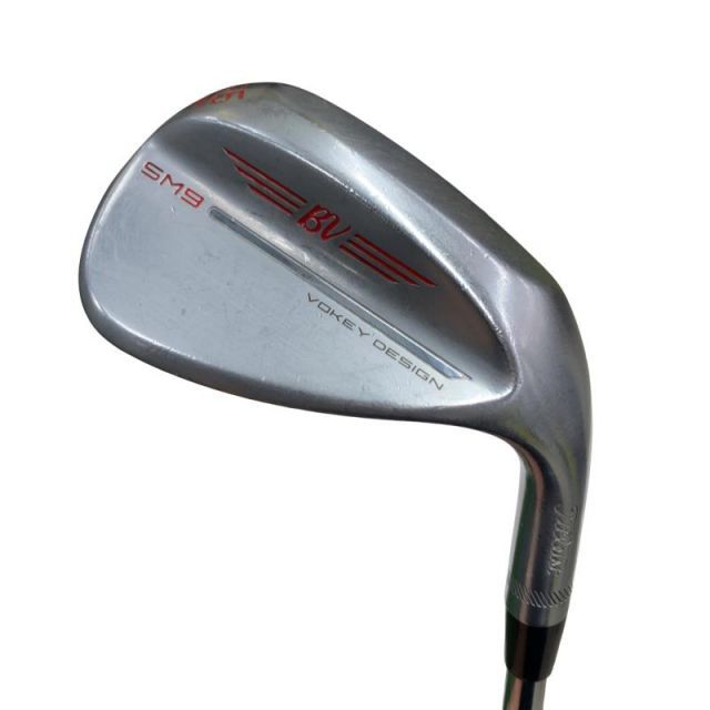 【中古】 タイトリスト VOKEY SPIN MILLED SM9 ツアークロム 56°/08°M ウェッジ WG Dynamic Gold (フレックスS) メンズ 男性用 右利き 右用 Cランク ゴルフクラブ