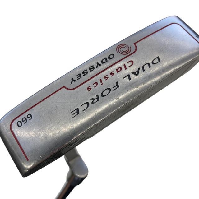【中古】 オデッセイ DUAL FORCE Classics 660 34インチ パター PT スチール (フレックスその他) メンズ 男性用 右利き 右用 Cランク ゴルフクラブ