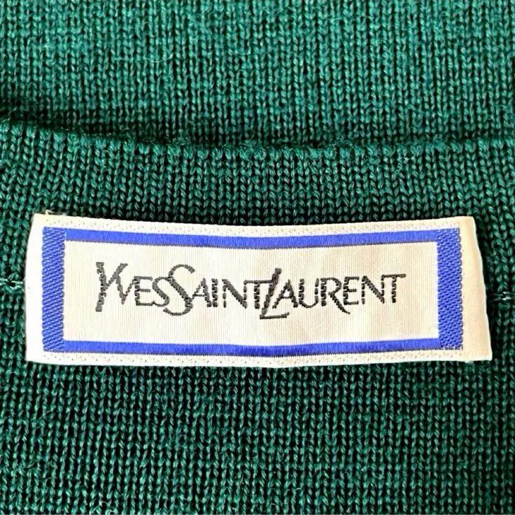ヴィンテージ YVESSAINTLAURENT イヴサンローラン ニット ワンピース