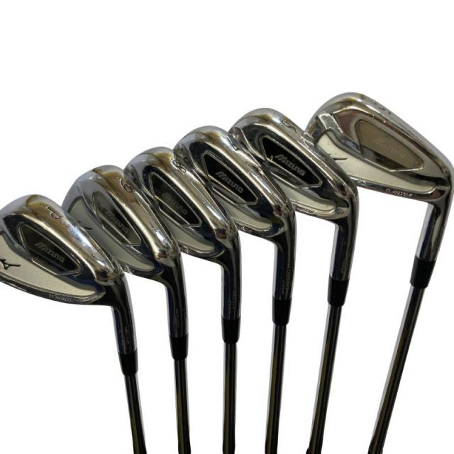 【中古】 ミズノ MP-59 6S アイアンセット IR 純正特注シャフト (フレックスS) メンズ 男性用 右利き 右用 Cランク ゴルフクラブ