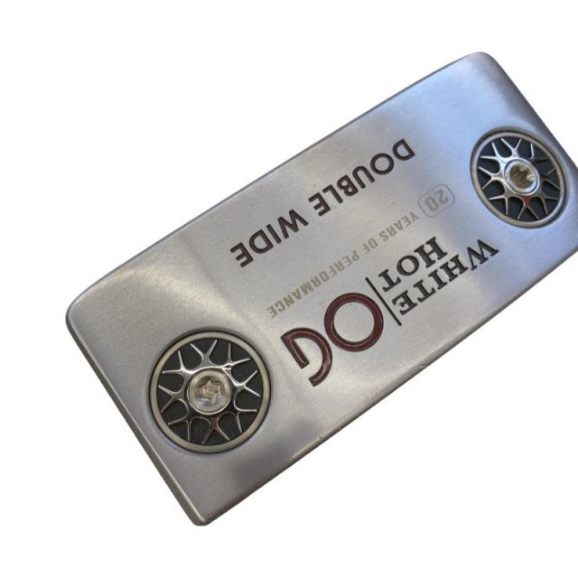 【中古】 オデッセイ WHITE HOT OG DOUBLE WIDE 33インチ パター PT スチール (フレックスその他) メンズ 男性用 右利き 右用 Bランク ゴルフクラブ