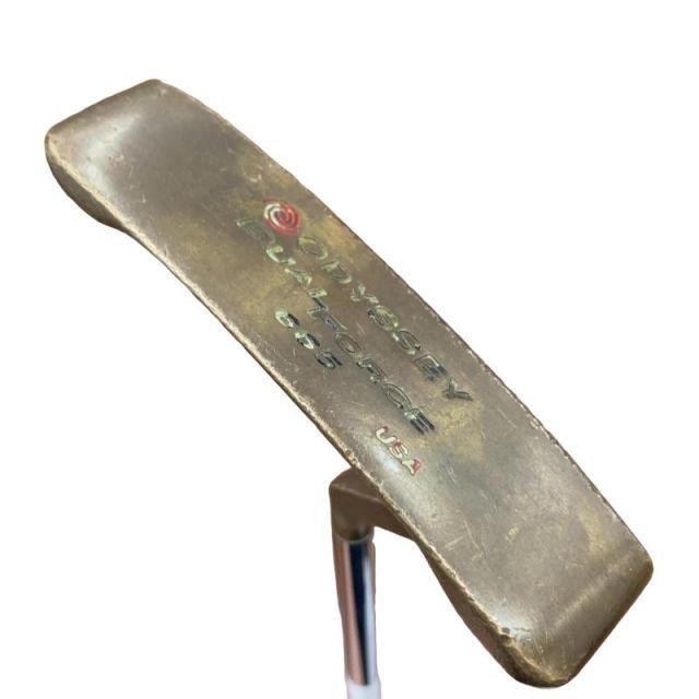 【中古】 オデッセイ DUAL FORCE 665 パター PT スチール (フレックスその他) メンズ 男性用 右利き 右用 Dランク ゴルフクラブ