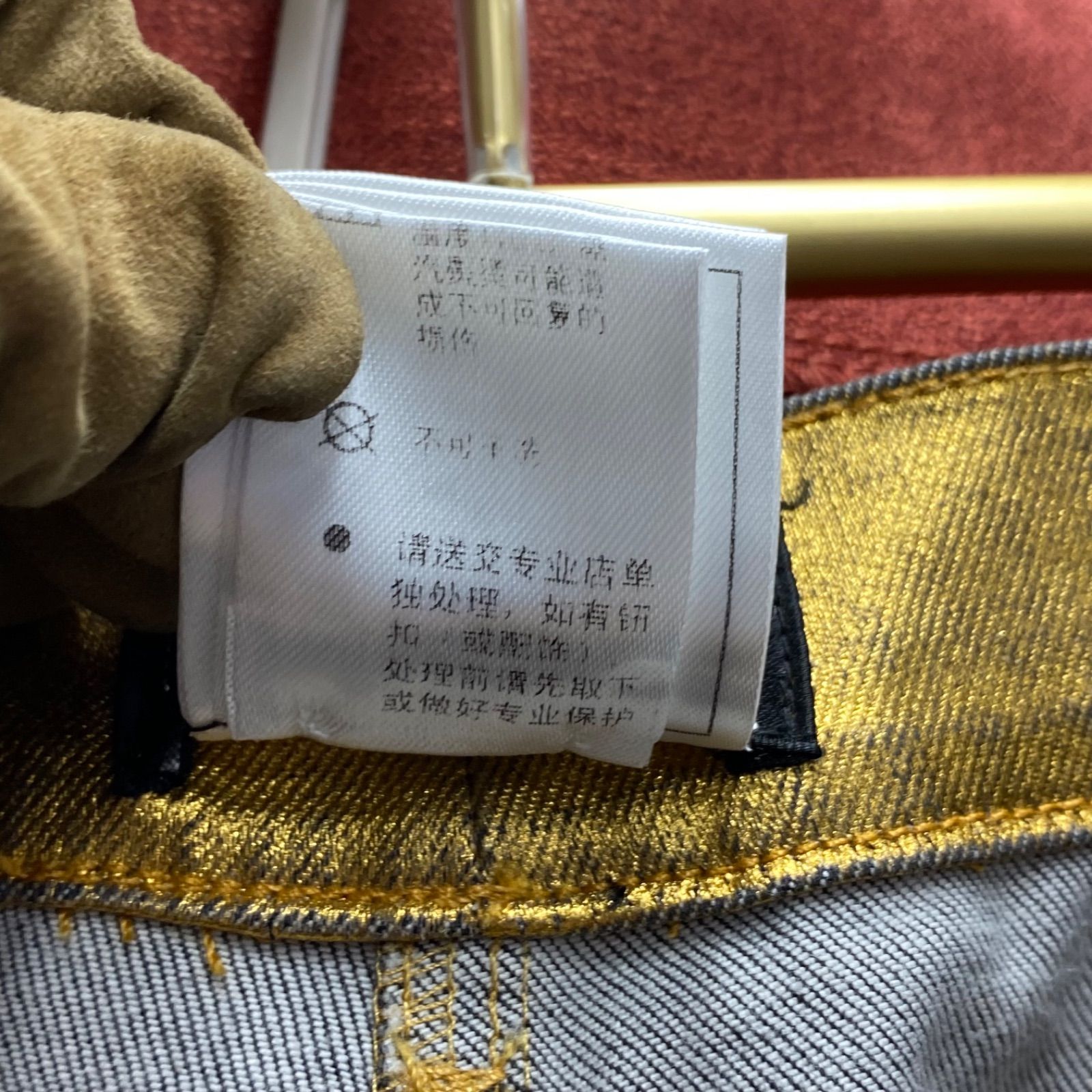 国内希少！ CHANEL シャネル デニム ハーフパンツ 短パン Gパン