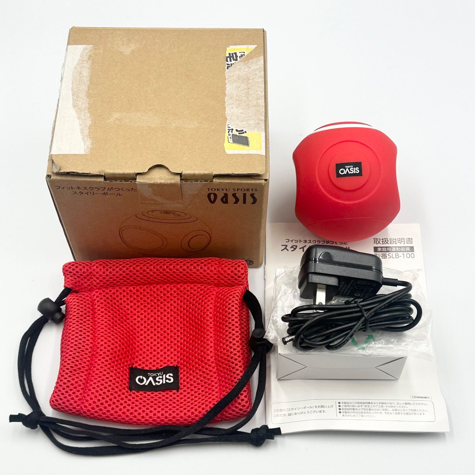 東急スポーツ OASIS オアシス スタイリーボール SLB-100 レッド 【24 