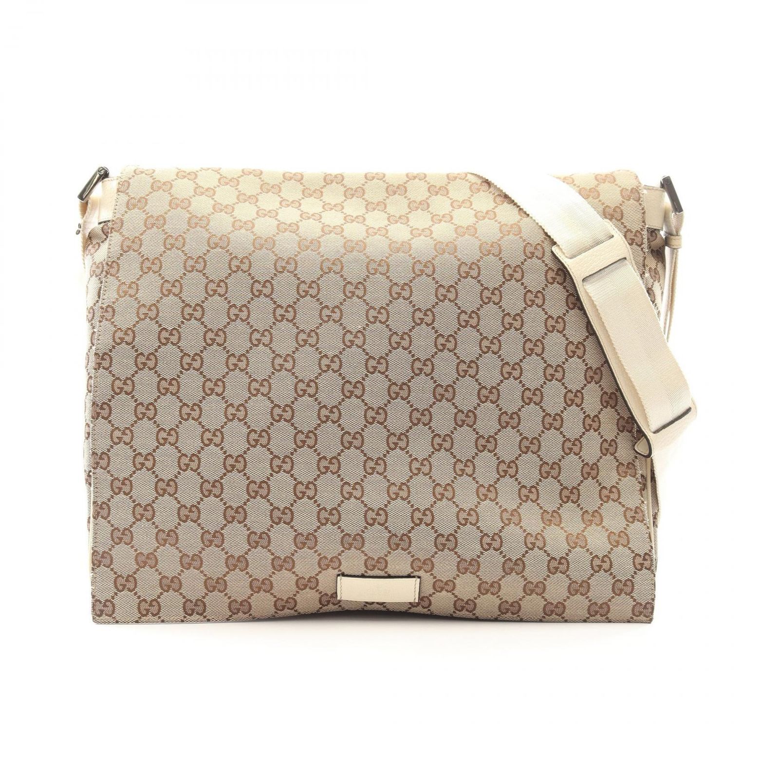 グッチ GUCCI ショルダーバッグ GGキャンバス 145864 ベージュ 