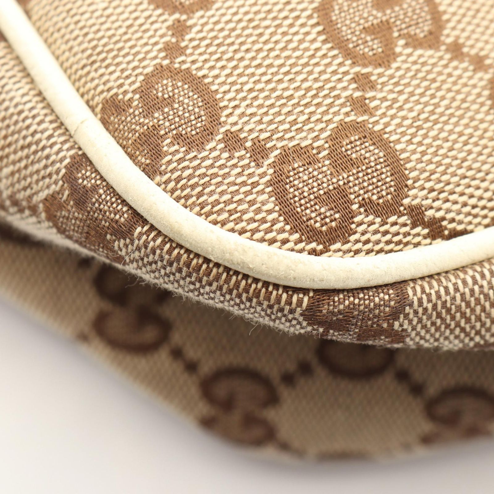 グッチ GUCCI ショルダーバッグ GGキャンバス 145864 ベージュ 