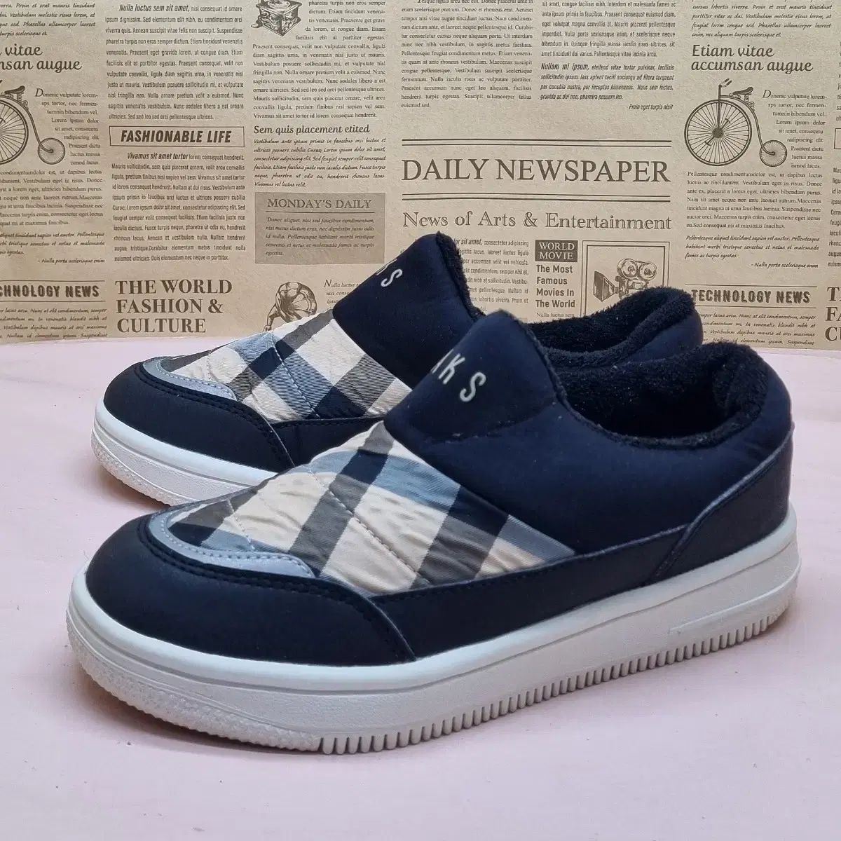 DAKS キッズ CHECK 防寒靴 220