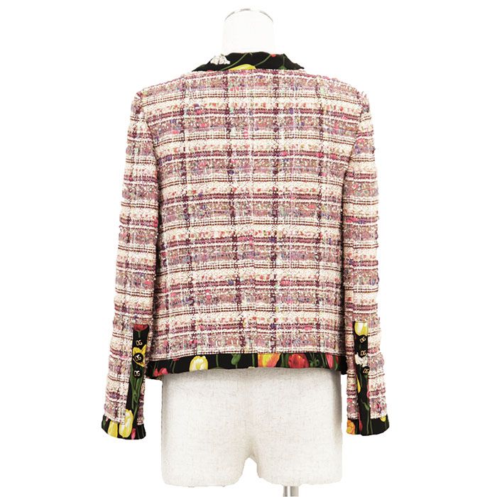 極美品】DOLCE&GABBANA ドルチェアンドガッバーナ ジャケット ツイード