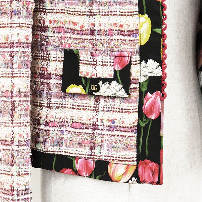 極美品】DOLCE&GABBANA ドルチェアンドガッバーナ ジャケット ツイード