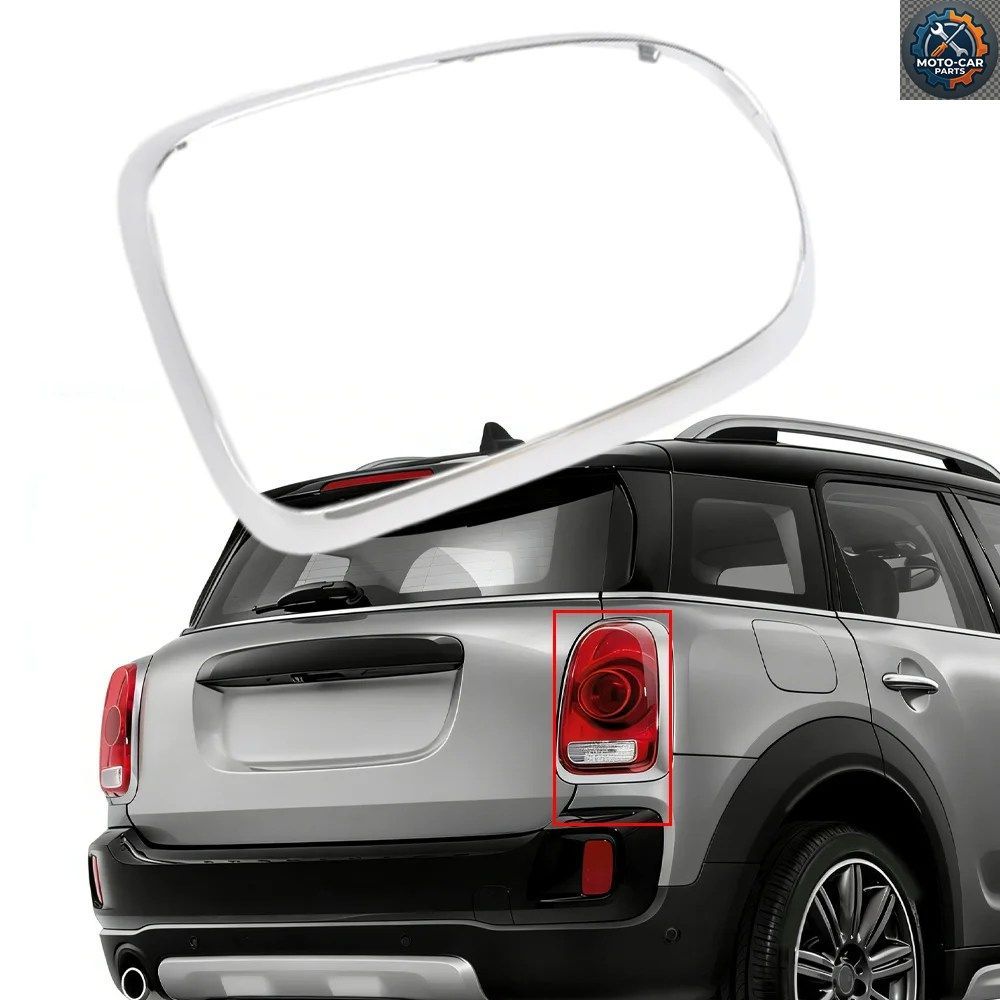 MINI COOPER COUNTRYMAN F60 フェイスリフト前 2016-2019 車用リアライトカバー 51712414989 51712414990 63217385427 63217385428