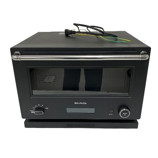 BALMUDA K09A-BK オーブンレンジ ブラック 中古 O11193348