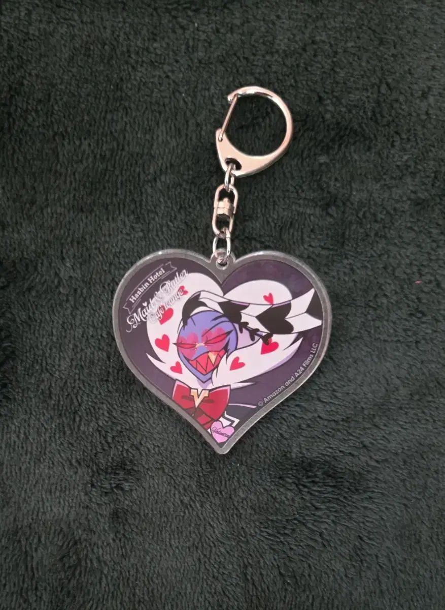 해즈빈ホテル Valentino ハート アクリルキーホルダー アニメイト