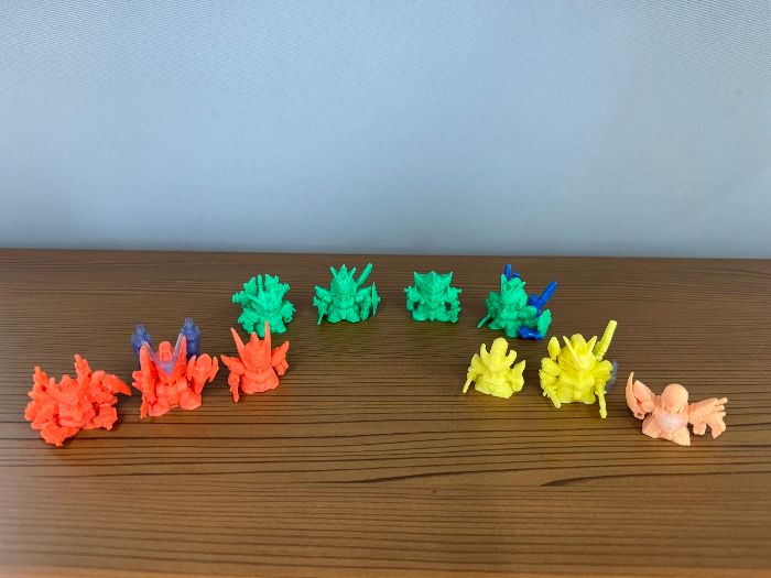 BANDAI ガンダム ガン消し １０体まとめ