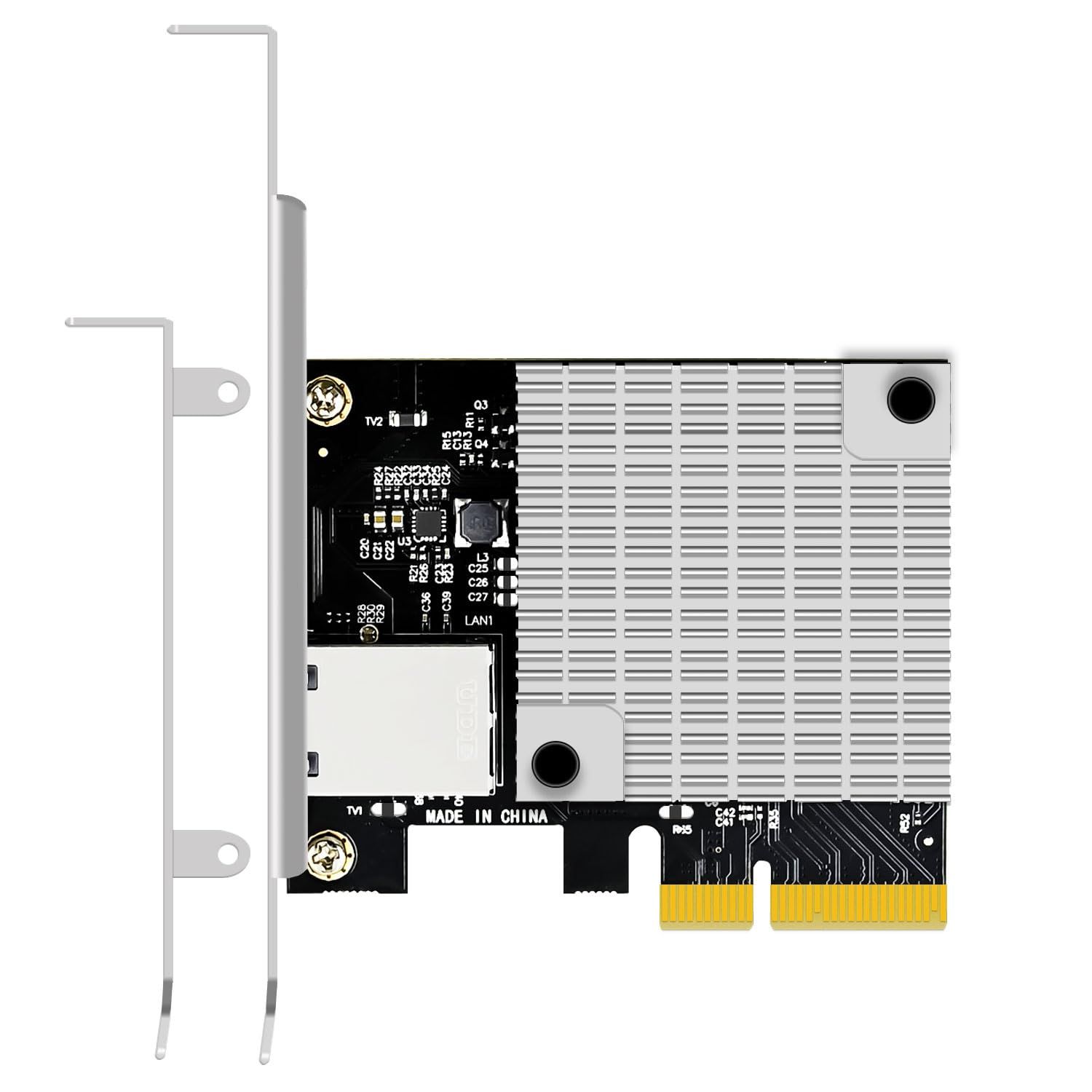 GLOTRENDS ST7357 10Gbps LAN カード 10G/1000/100Mbps NIC RJ45 LAN ポート (PCI-Express X4 接続)