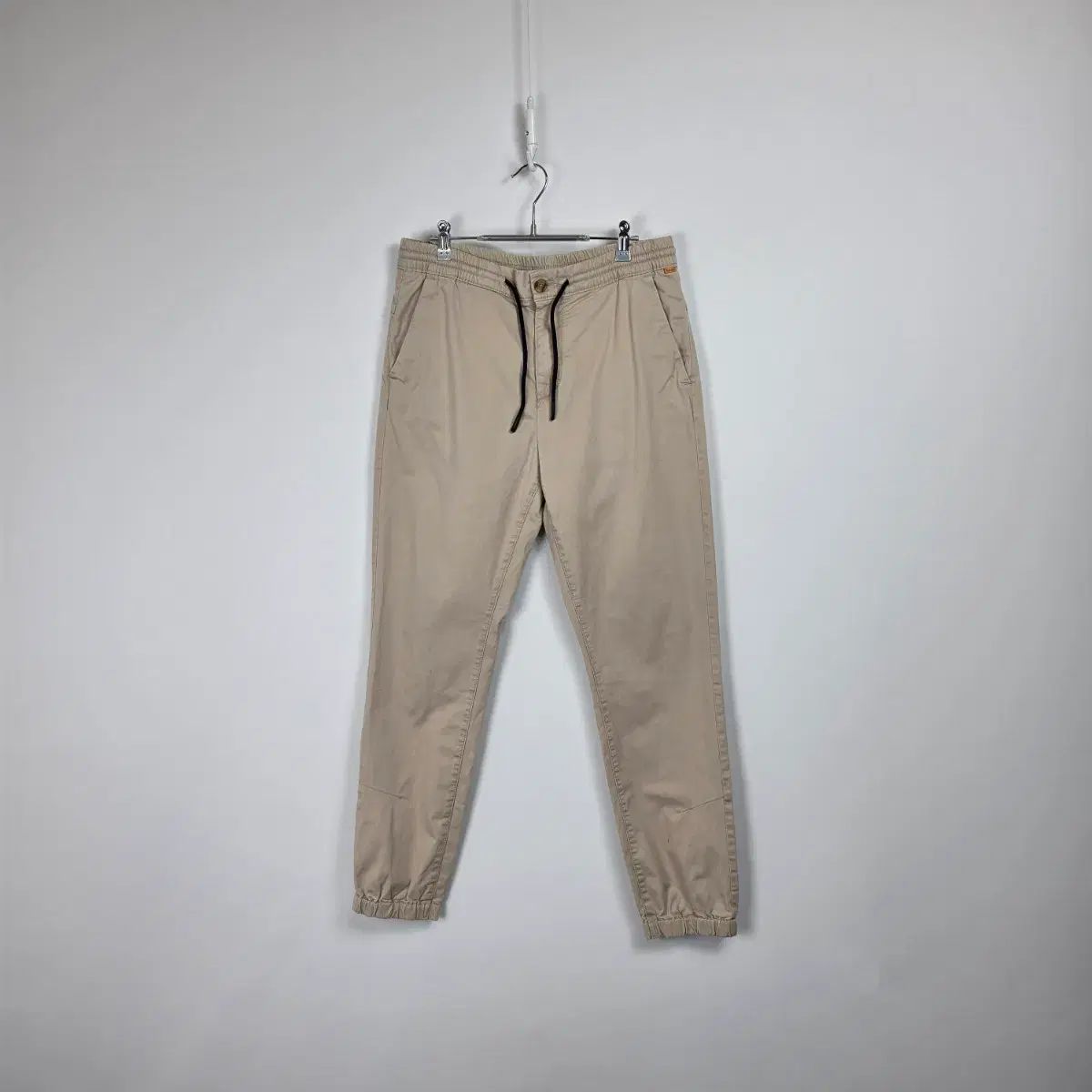 Timberland ベージュ バンディング ジョガーパンツ Men's 34インチ 0506