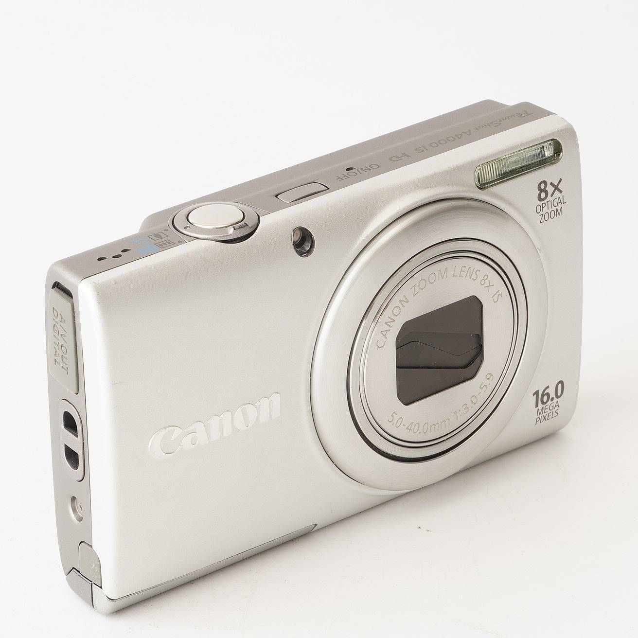 キヤノン Canon PowerShot A4000 IS シルバー 8x 光学ズーム - メルカリ
