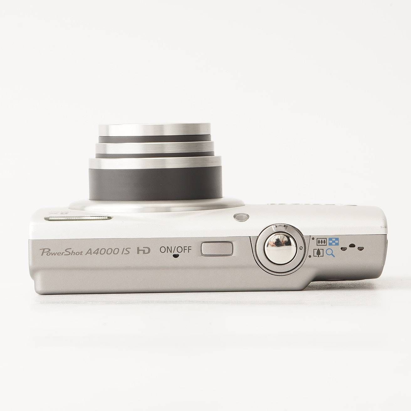 キヤノン Canon PowerShot A4000 IS シルバー 8x 光学ズーム - メルカリ