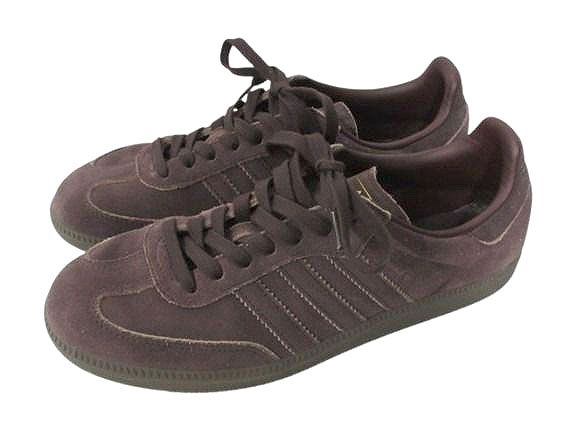 アディダス adidas SAMBA OG サンバ JI3211 スニーカー スウェード 27cm ブラウンパープル系 シューズ 靴