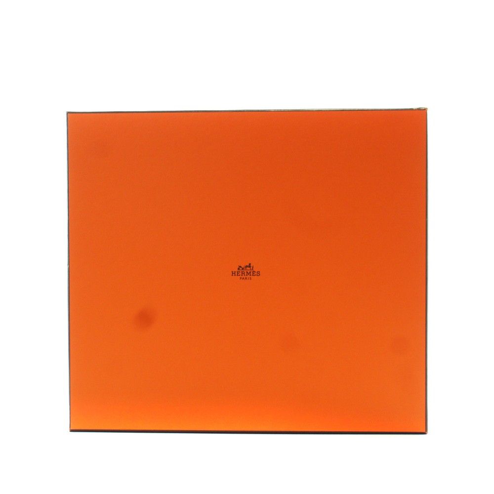 エルメス HERMES 空箱 ボックス ロゴ オレンジ /AN45 ■OH