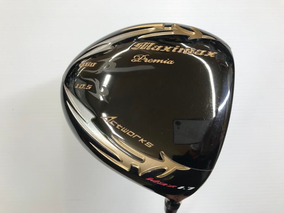 ワークス　MAXIMAX Black Premia MAX1.7　10.5度　WORK TEC 飛匠　Rフレックス　ドライバー　中古【最短即日発送】