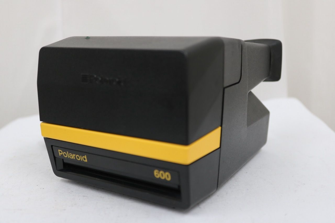 【返品保証】 ポラロイド Polaroid CoolCam 600 イエロー ポラロイドカメラ e10669