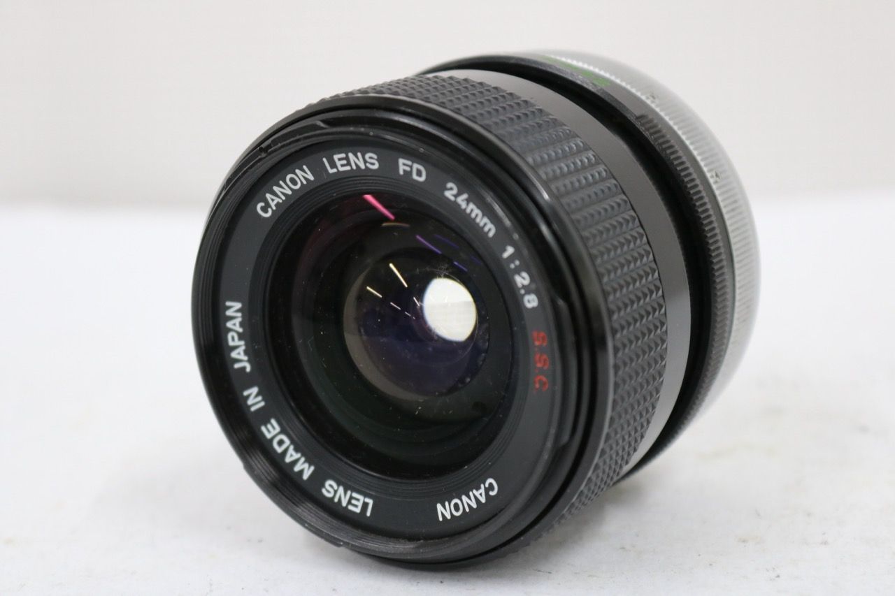 【返品保証】 キャノン Canon FD 24mm F2.8 S.S.C. レンズ e10640