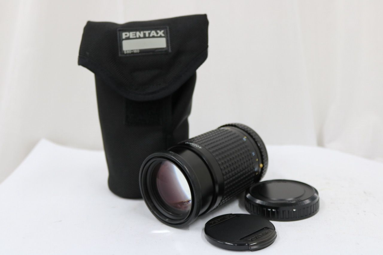 【返品保証】 ペンタックス Pentax smc PENTAX-A 645 200mm F4 ソフトケース 前後キャップ付き e10624