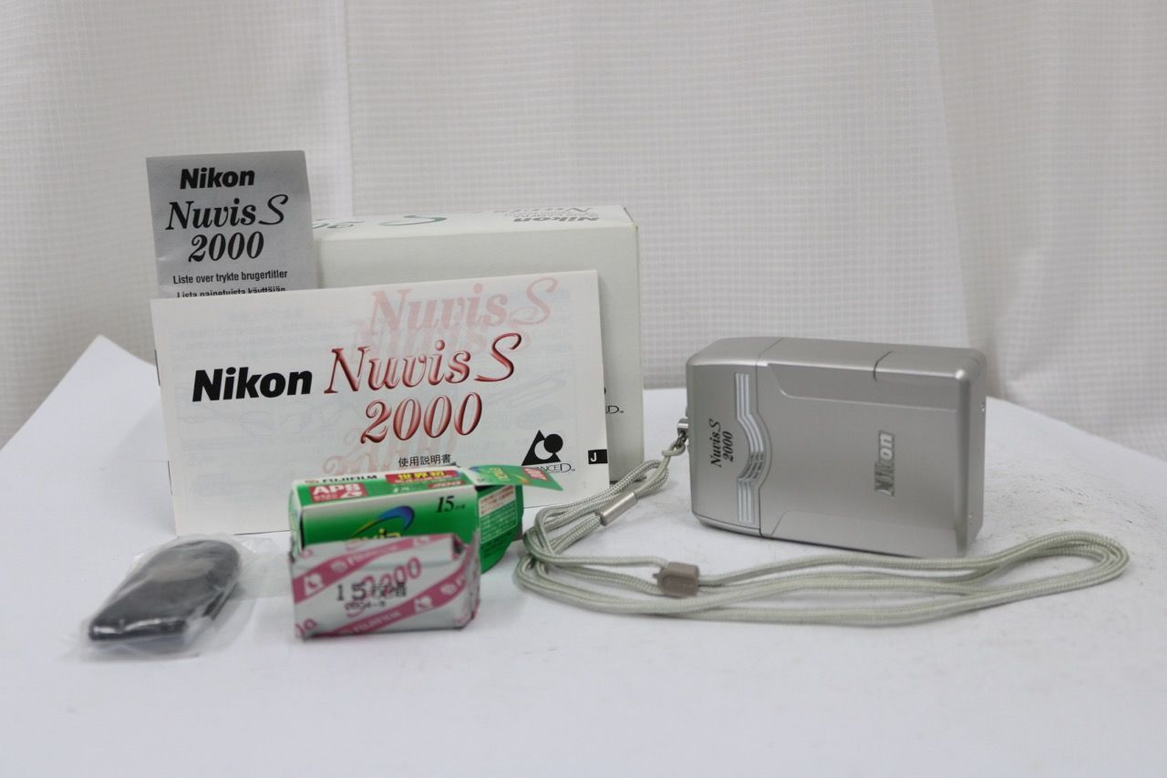【返品保証】 【元箱付き】ニコン Nikon Nuvis S 2000 24-48mm Macro 説明書付き コンパクトカメラ e10629